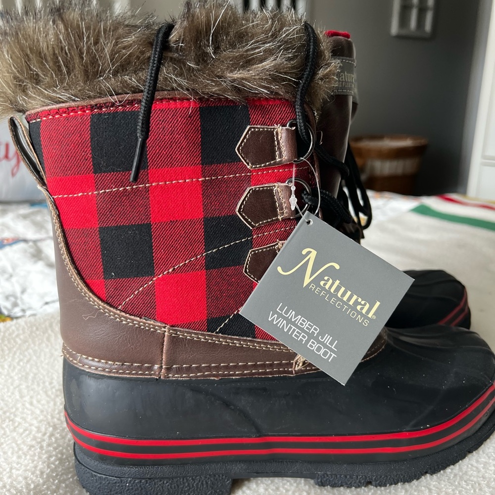 Natural Reflections Lumber Jill winter Boots ( BNWT), women’s size 10m